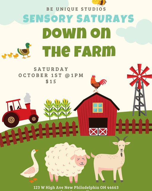"Down on the farm" with Be Unique Studios Tuscarawas County Newsymom
