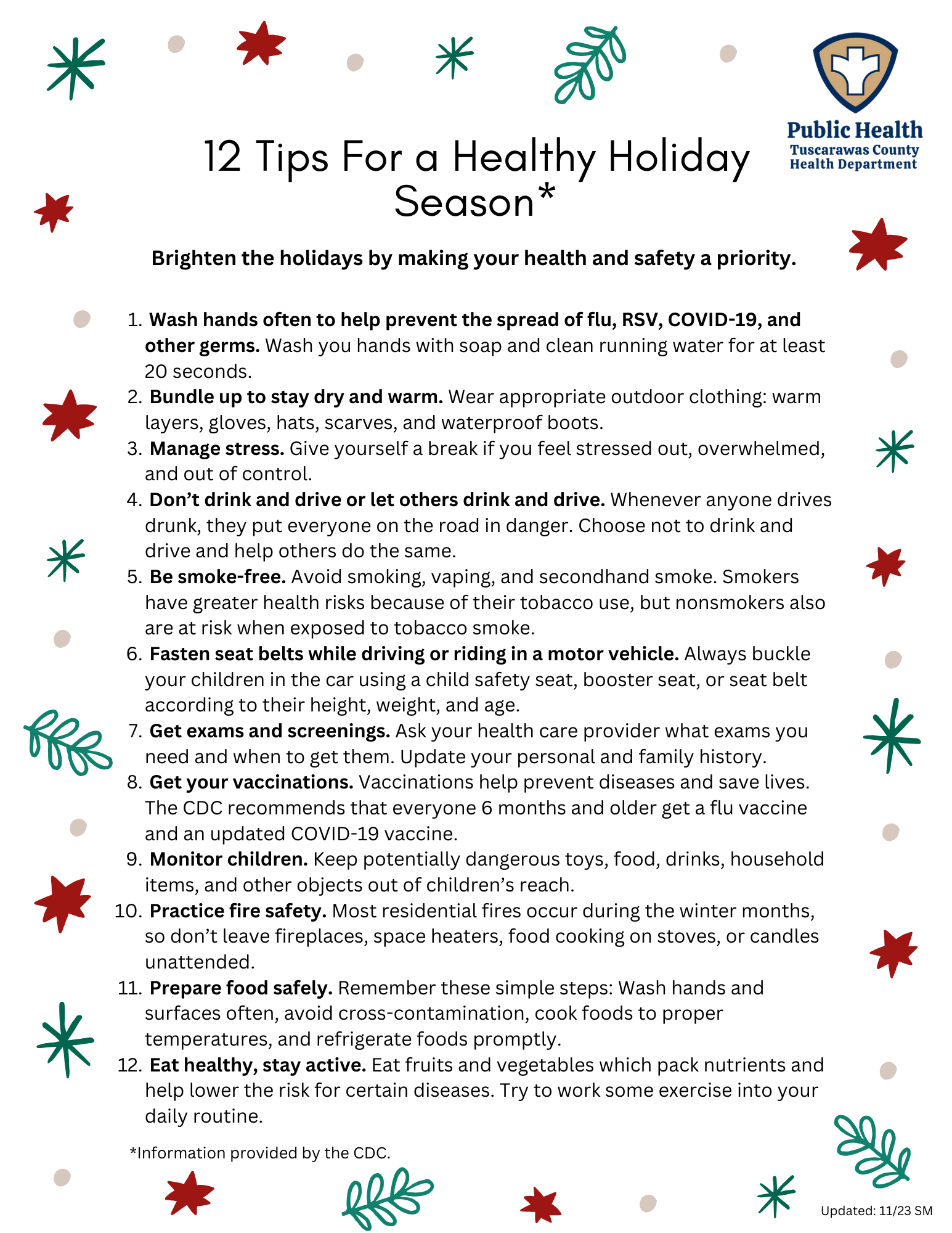12 Ways to Have a Healthy Holiday Season - Newsymom